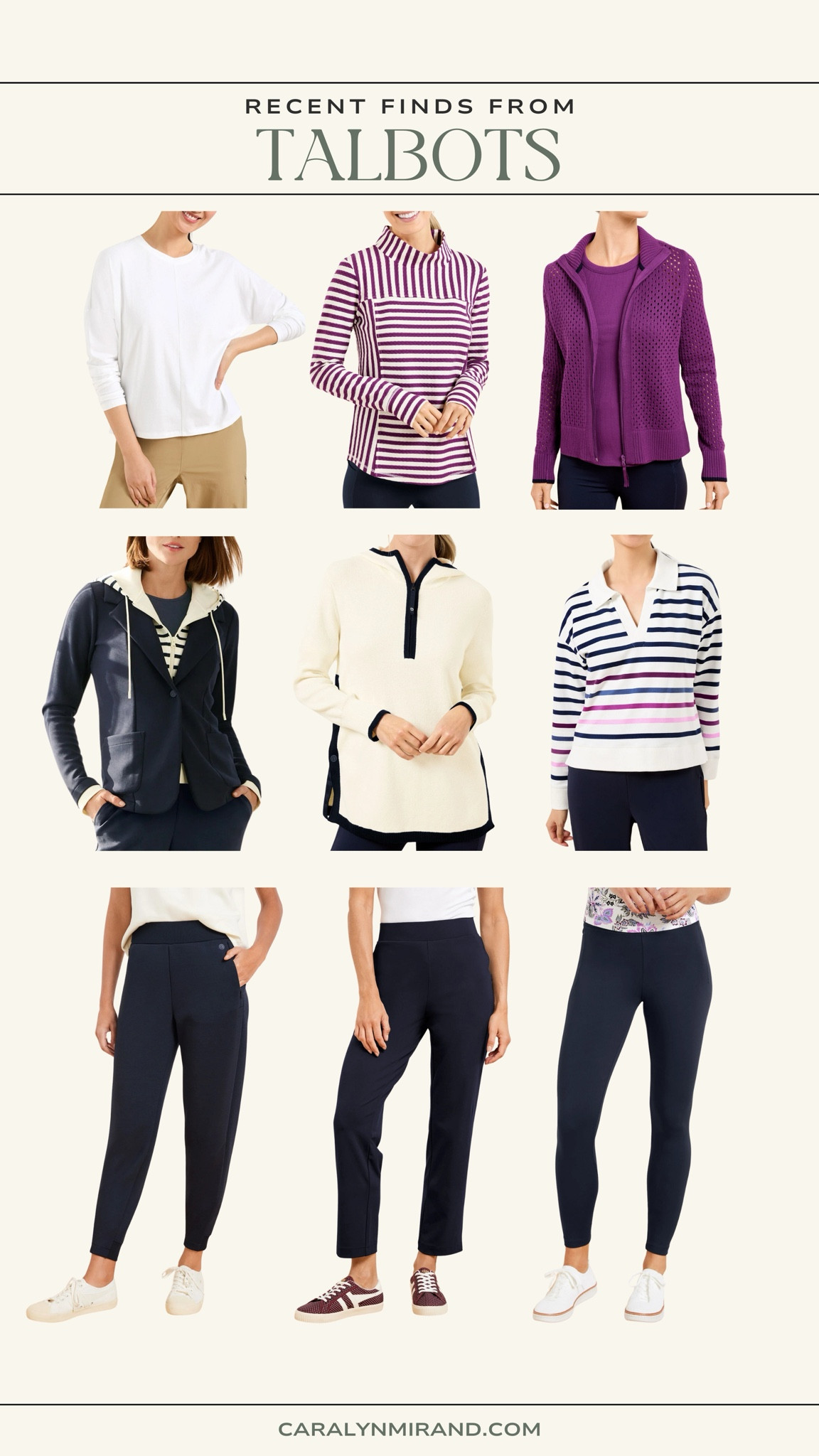 Talbots new arrivals I am loving - most are sized in misses - petite- plus - petite plus ✨ I typically wear XL/1X

#LTKMidsize #LTKStyleTip #LTKActive