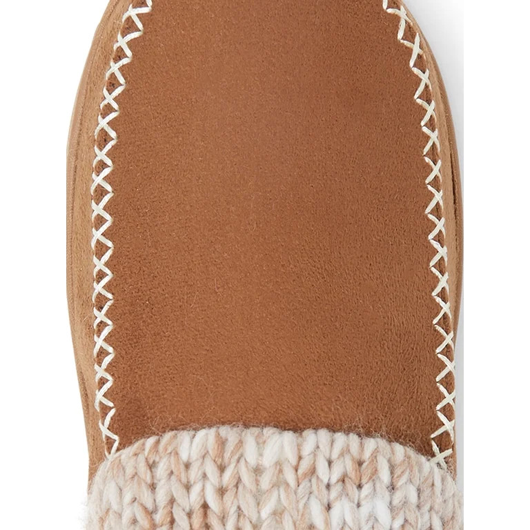 Dearfoams Cozy Comfort Moc Toe Clog Slippers (Women's) - Walmart.com | Walmart (US)