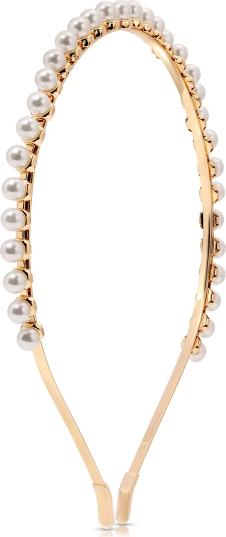 Ettika Night Out Faux Pearl Headband | Nordstrom | Nordstrom