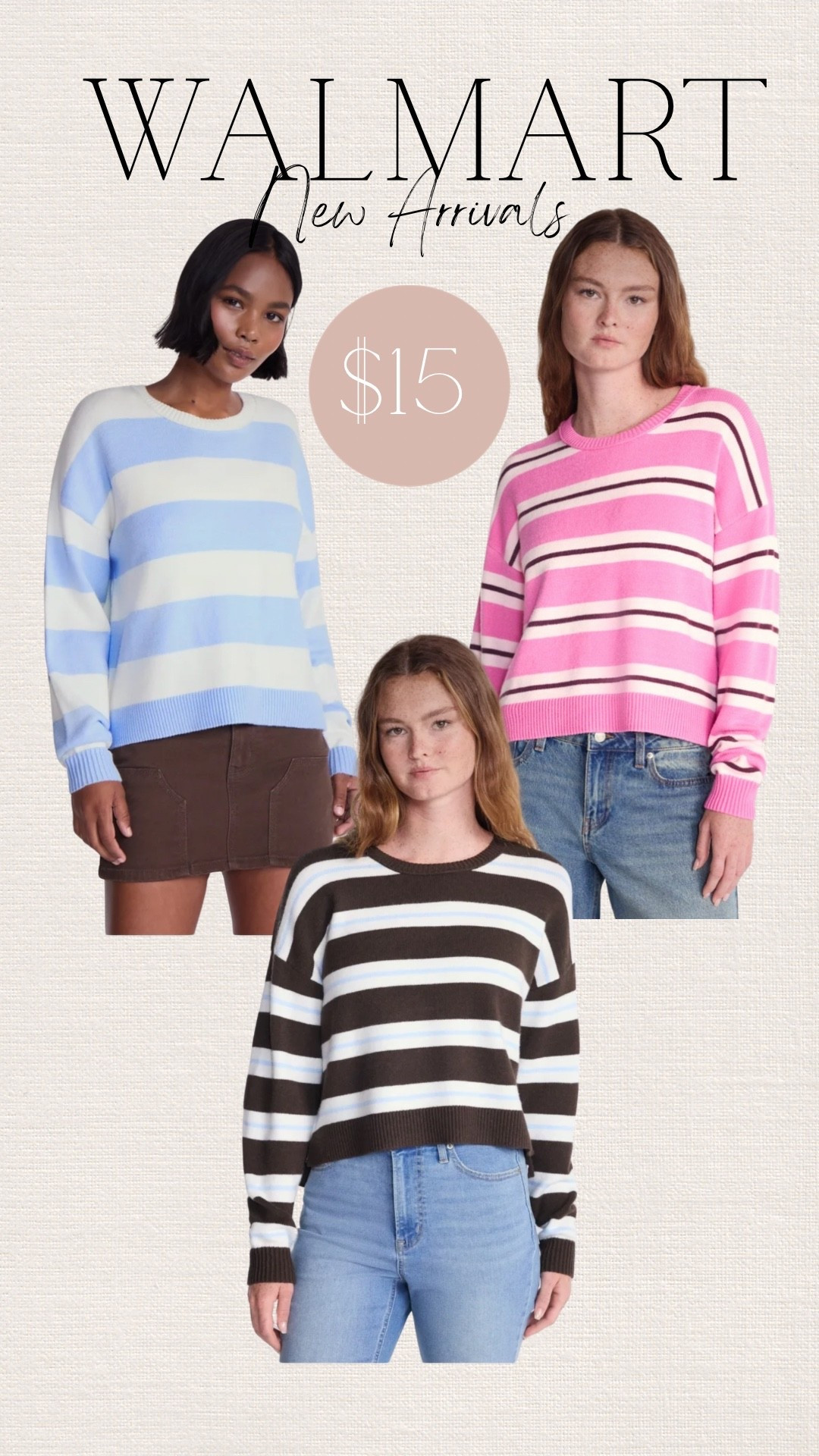 New $15 sweater at Walmart!

#LTKSaleAlert #LTKOver40