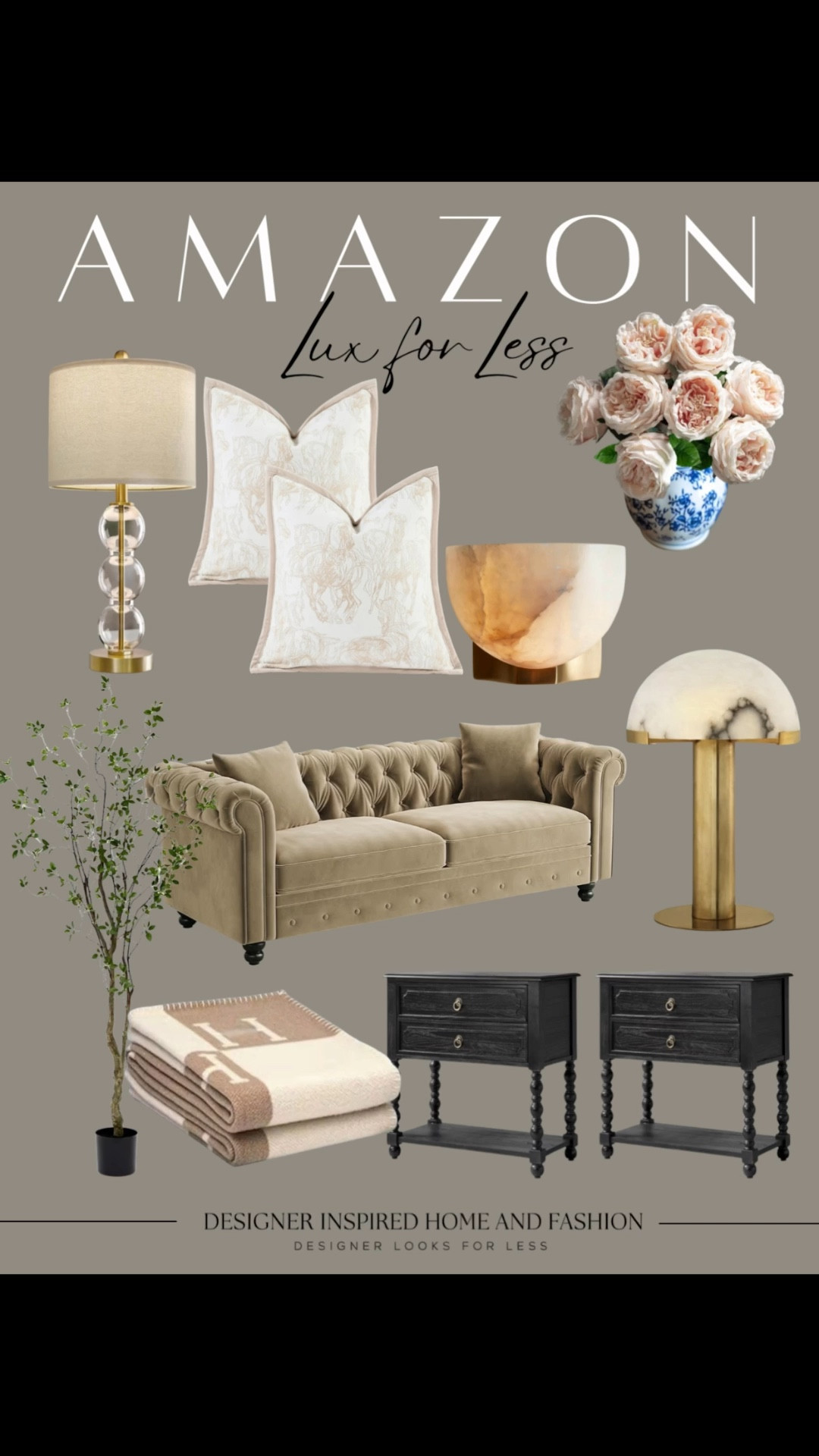 Amazon Luxe home for less! 

#LTKSaleAlert #LTKHome