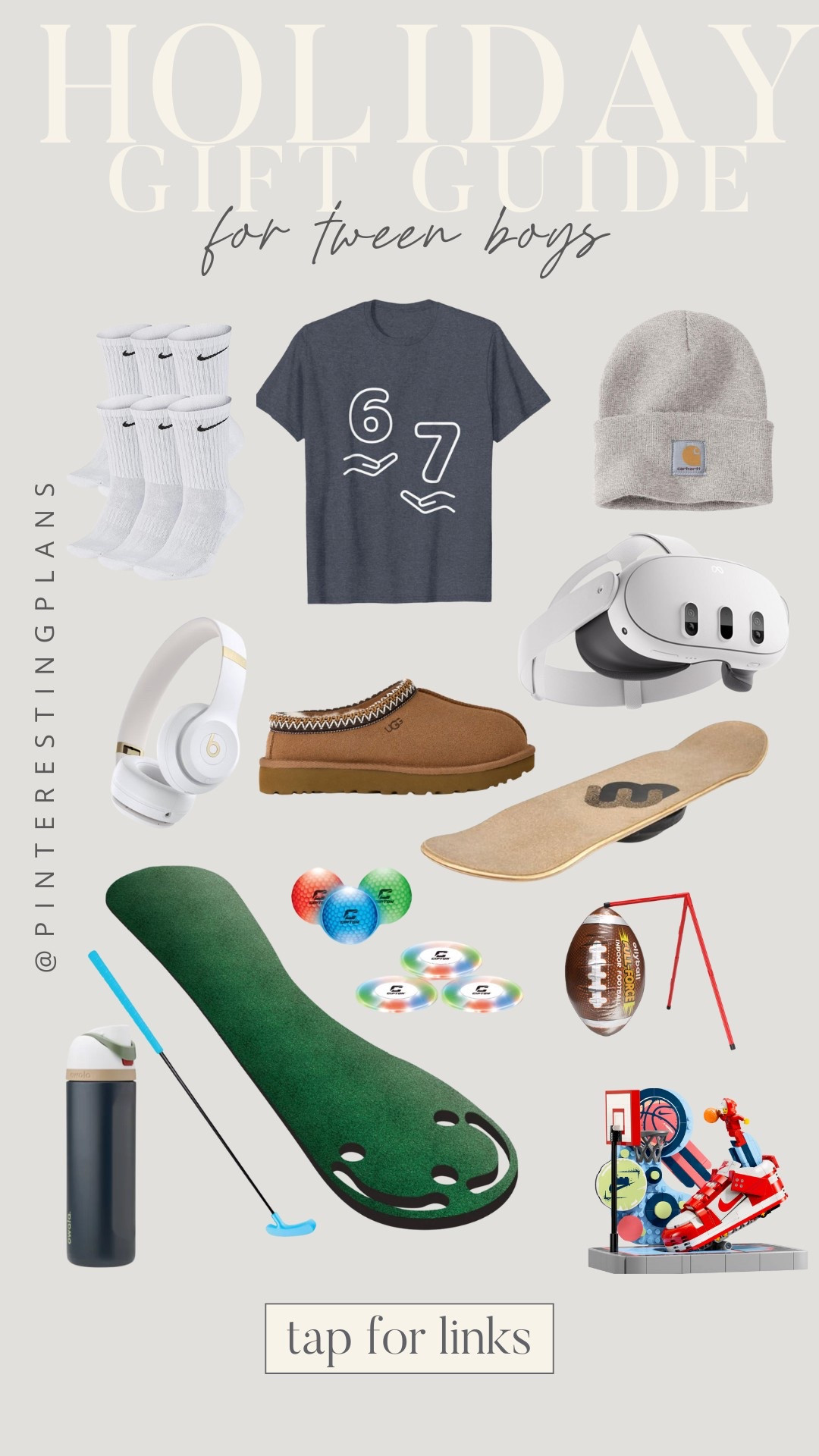 Holiday gift
Guide for tween boys
Christmas gifts
For boys 
