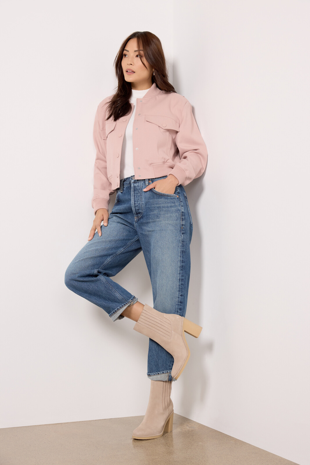 Dahlia Baby Roll Jean | Evereve