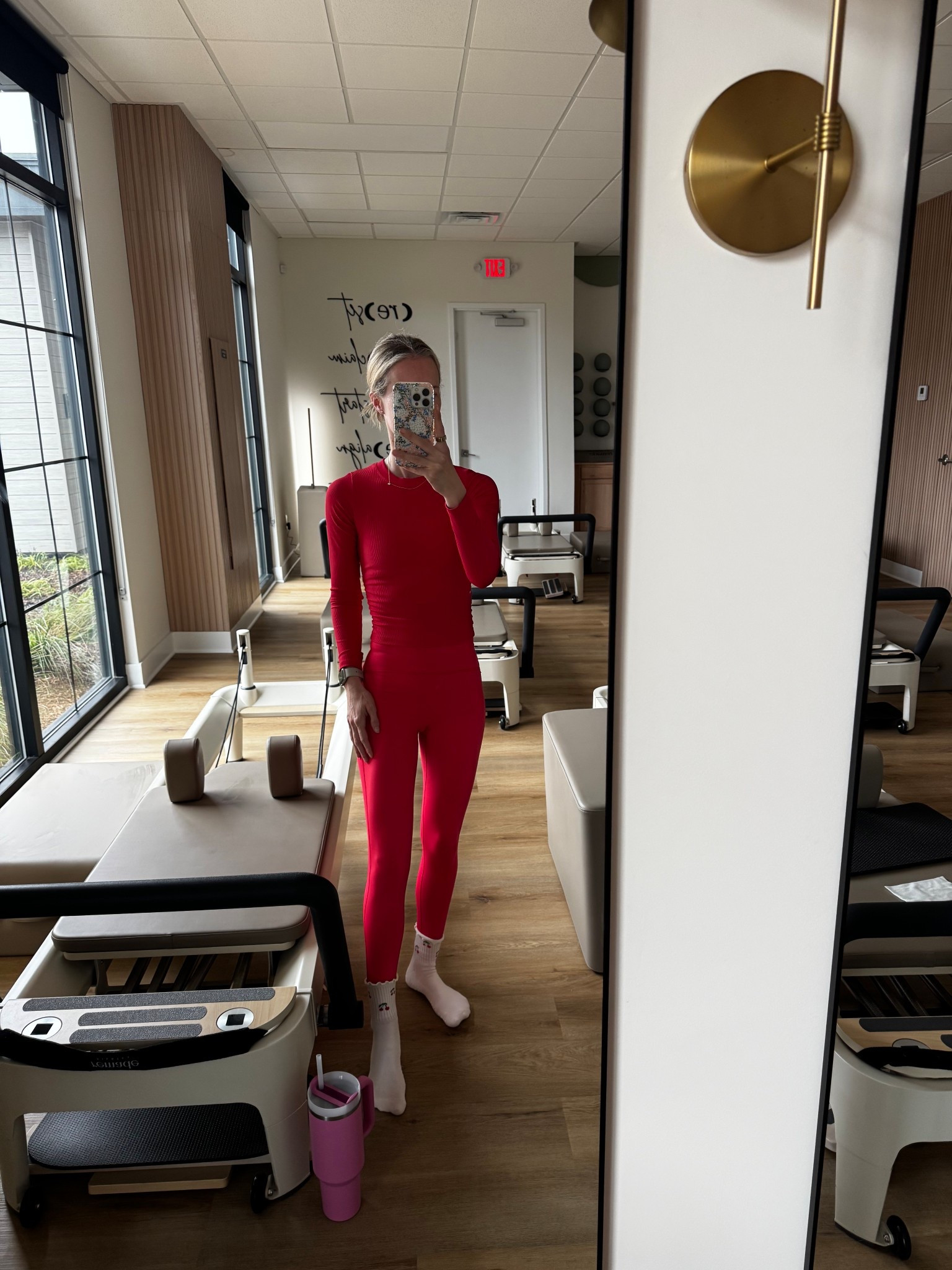 The matching workout set that makes you actually want to work out 🤍✨

Wearing a small in the leggings and an XS in the fitted long sleeve top from Salt Project and the fit is perfectly sculpting, supportive, and ultra flattering for workouts, walks, and everyday athleisure. This was a limited time color, but I’ll link what is available  

This set is soft, smoothing, and designed to move with you whether you’re doing Pilates, strength training, long walks, or running errands after your workout. The fitted long sleeve adds an elevated, put together look while the high rise leggings hold everything in comfortably.

Perfect for women in their 30s who want activewear that feels stylish, functional, and confidence boosting without sacrificing comfort.

#LTKfit #MatchingWorkoutSet #AthleisureStyle #WorkoutOutfit #WomensActivewear #PilatesOutfit #GymStyle #WomenInTheir30s #FlatteringFit #HighRiseLeggings #ActivewearStyle #WellnessLifestyle #EverydayAthleisure #FitnessFashion 

#LTKActive #LTKmomlife #LTKActive #LTKfitnessgoals

#LTKActive #LTKdayinmylife #LTKootd