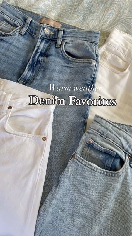 Summer denim, summer jeans, white jeans, wide leg jeans, AGOLDE jeans

#LTKVideo #LTKSeasonal #LTKStyleTip