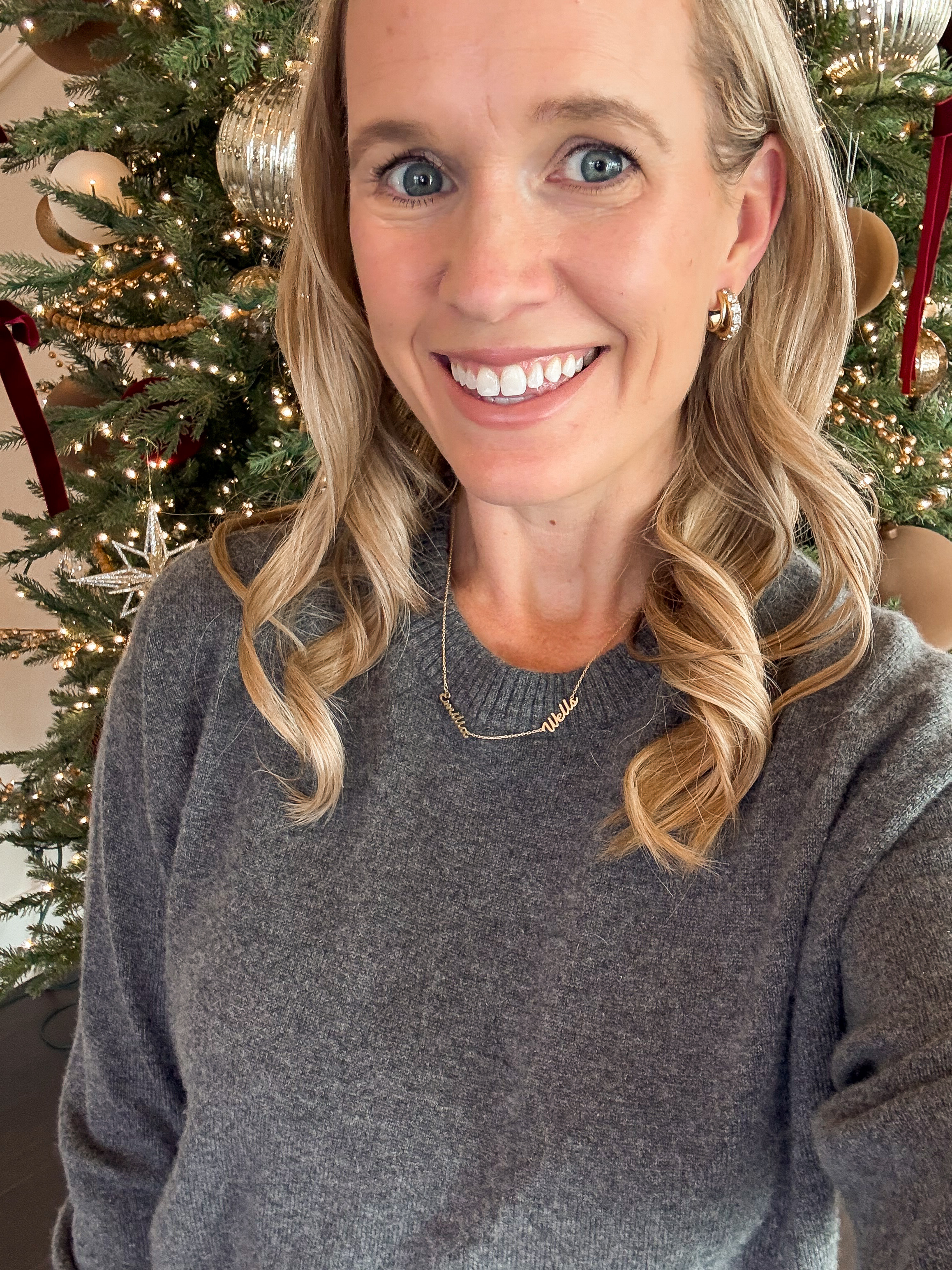 These customizable name necklaces make for great gifts! 

 #LTKGiftGuide #LTKHoliday #LTKmomlife