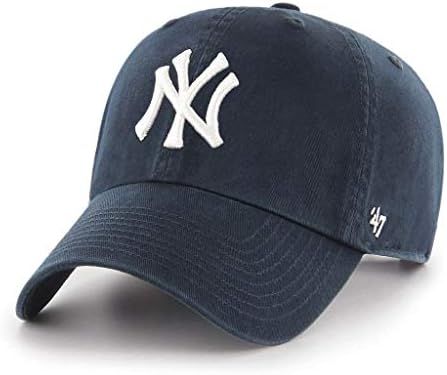 Youth '47 New York Yankees Hat MLB Adjustable Clean Up Cap | Amazon (CA)