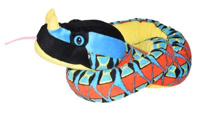 Wild Republic Snake Plush, Stuffed Animal, Plush Toy, Gifts for Kids, Rhino Viper 54 Inches | Target