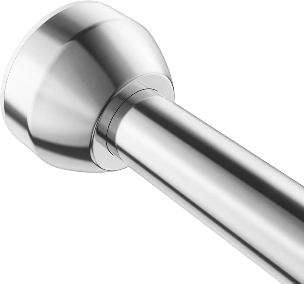 TEECK Shower Curtain Rod, 27-76 inch Adjustable Tension Spring, Shower Curtain Rod Tension, Premi... | Amazon (US)