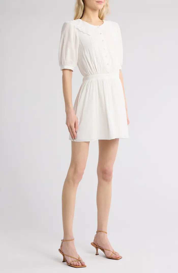 Reformation Kairos Lace Trim Dress | Nordstrom | Nordstrom