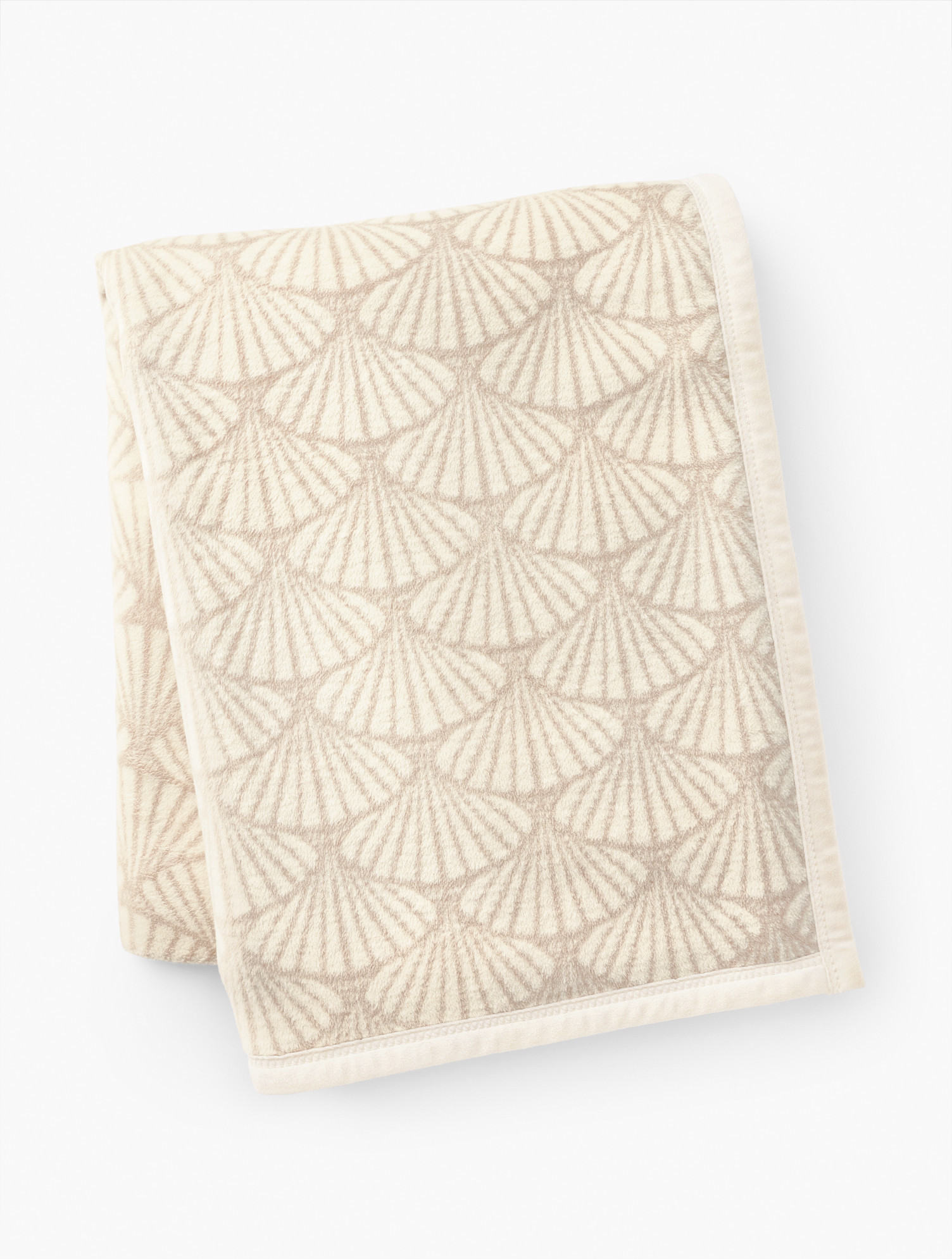 ChappyWrap Calico Shell Sweater Blanket - Wheat - 001 Talbots | Talbots