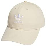 adidas Originals Women's Relaxed Fit Adjustable Strapback Cap, Wonder White/White, One Size | Amazon (US)