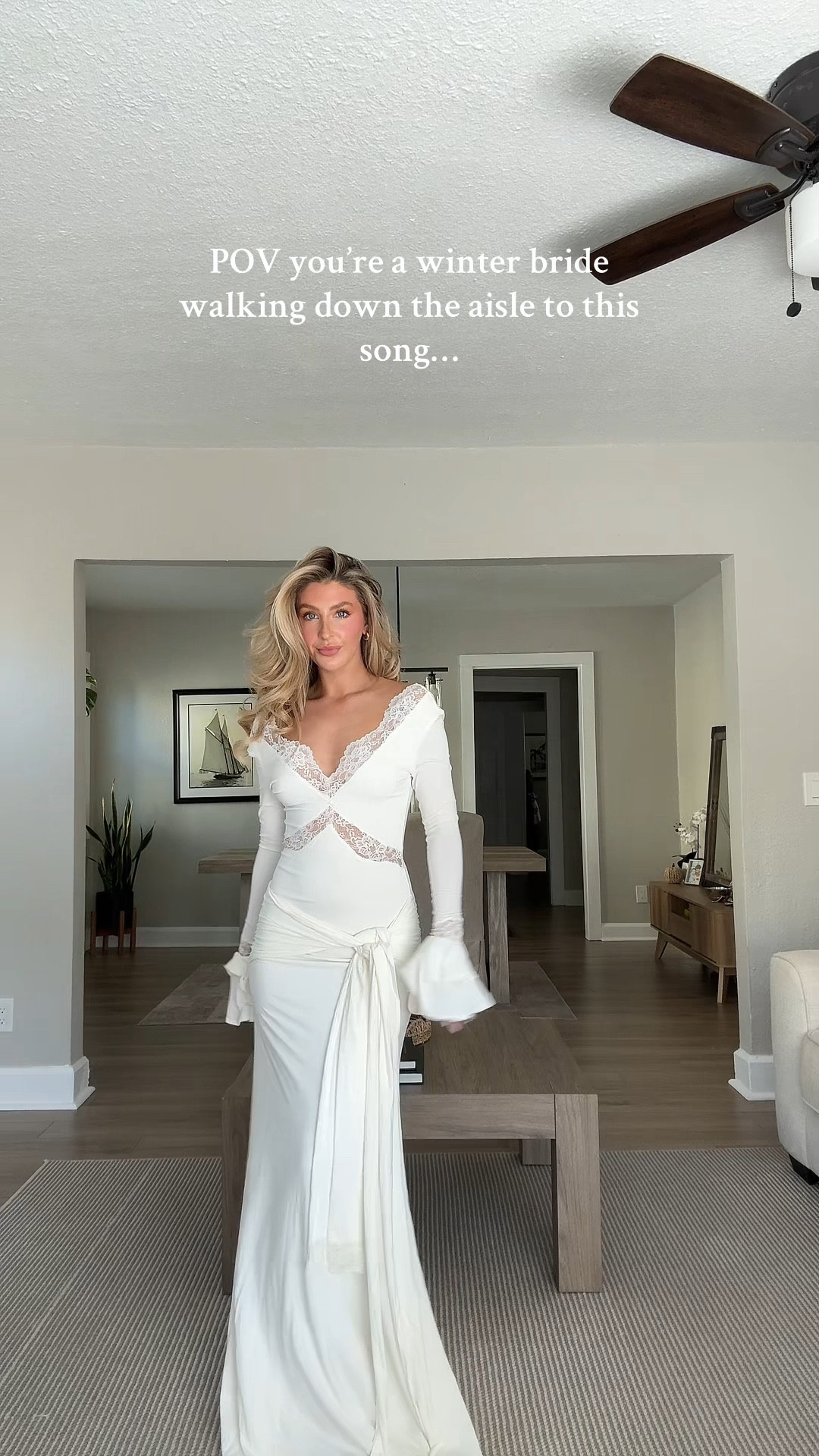 Bridal dress for the winter bride 

#LTKSeasonal #LTKWedding