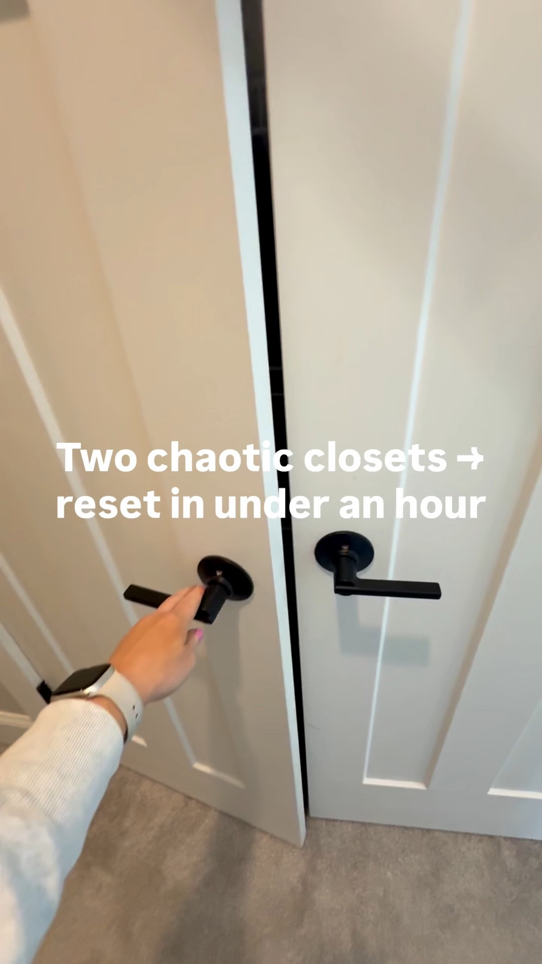 Sometimes all it takes is one focused hour to make your home feel so much lighter. ✨

Today I tackled two chaotic closets in under an hour, and the difference is incredible. I didn’t aim for perfection—I just focused on clearing out what wasn’t serving us, creating simple systems, and making these spaces easier to use every day.

If you’ve been avoiding that one messy closet, consider this your reminder: you don’t have to organize your whole house today. Just start with one small space. You might be surprised how much calmer your home feels afterward.

Which closet in your home needs a reset the most? 👇

#homeorganization #closetorganization #declutteryourhome #organizedhome #cleaningtips