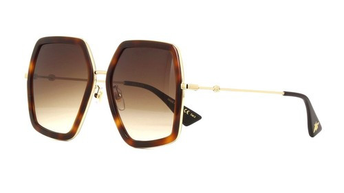 Gucci GG0106S havana gold/brown shaded (002 AE) Sunglasses 889652078106 | eBay | eBay US