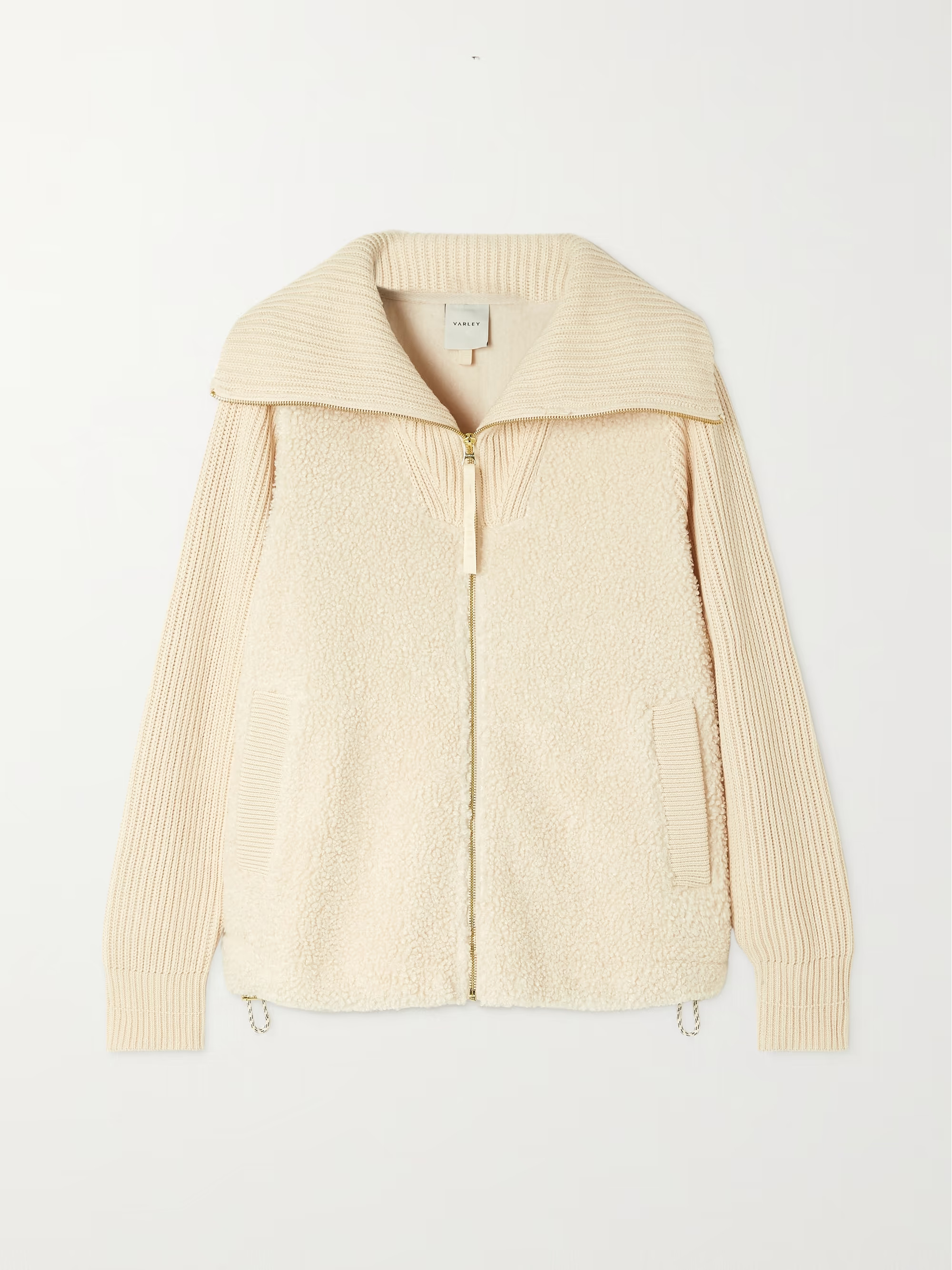 Ardley fleece and ribbed cotton jacket | NET-A-PORTER (US)