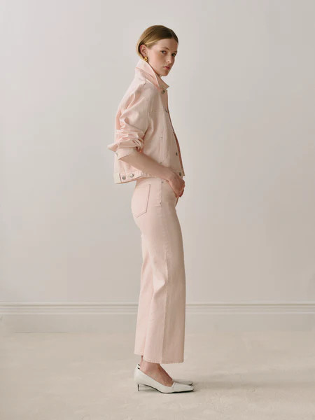 Karmine Refined Wide Leg High Rise 28" Jeans | Ballet | DL 1961 Women