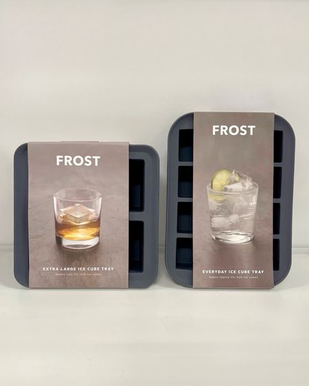 Craft ice cube trays for liquor + cocktails. We have a few of these and they really elevate your drink. I use these with my ice tea and water, but they’re great to have on hand when you’re entertaining. 

#LTKhome #LTKxPrime #LTKfindsunder50