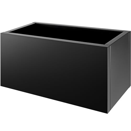Meyoppm Steel Planter Box 32"x16"x16", Rectangular Metal Planter Box Indoor&Outdoor, Steel Planter Heavy Duty for Commercial and Residential Use | Amazon (US)