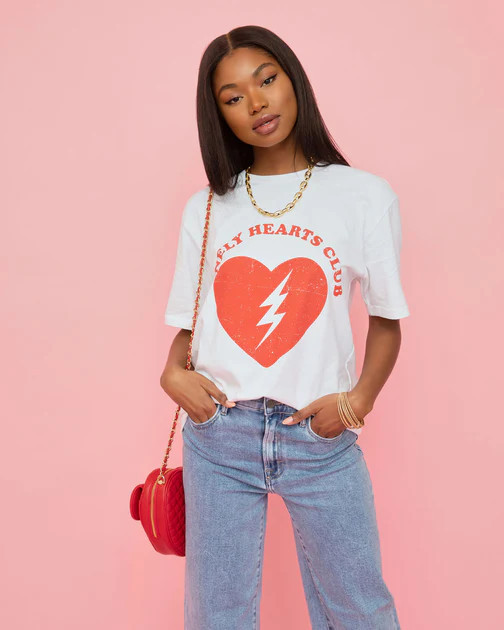 Lonely Hearts Club Cotton Tee | VICI
