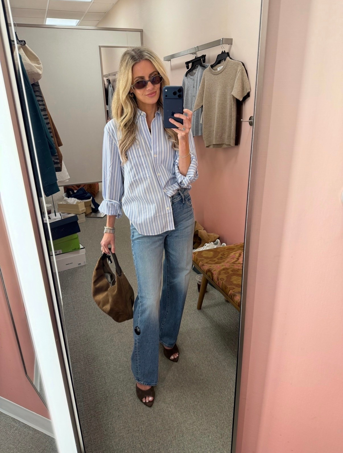 I’m still shopping the Nordstrom Anniversary Sale, and this outfit is another favorite that was too good to pass up. The classic striped button-down and relaxed jeans are pieces you’ll reach for long after the sale ends, so don’t wait too long if you’ve had your eye on them.

#LTKSaleAlert #LTKootd #LTKgrwm