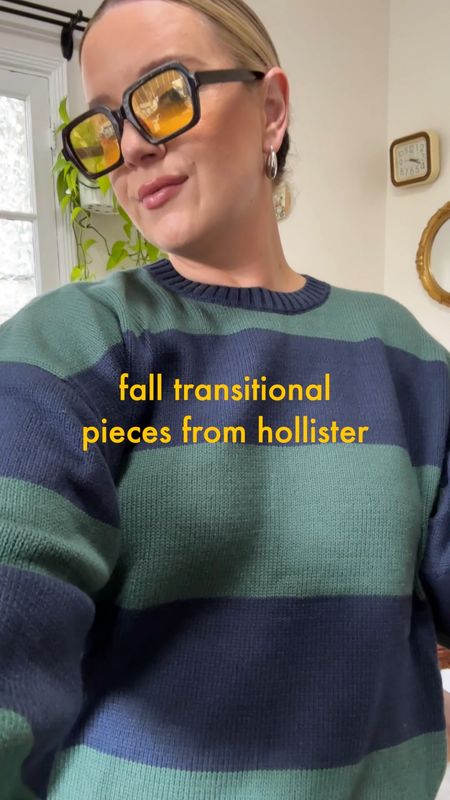 Hollister fall transitional pieces from my new IG reel 🍂🤎 everything is SUPER TTS!

#LTKSeasonal #LTKplussize #LTKmidsize