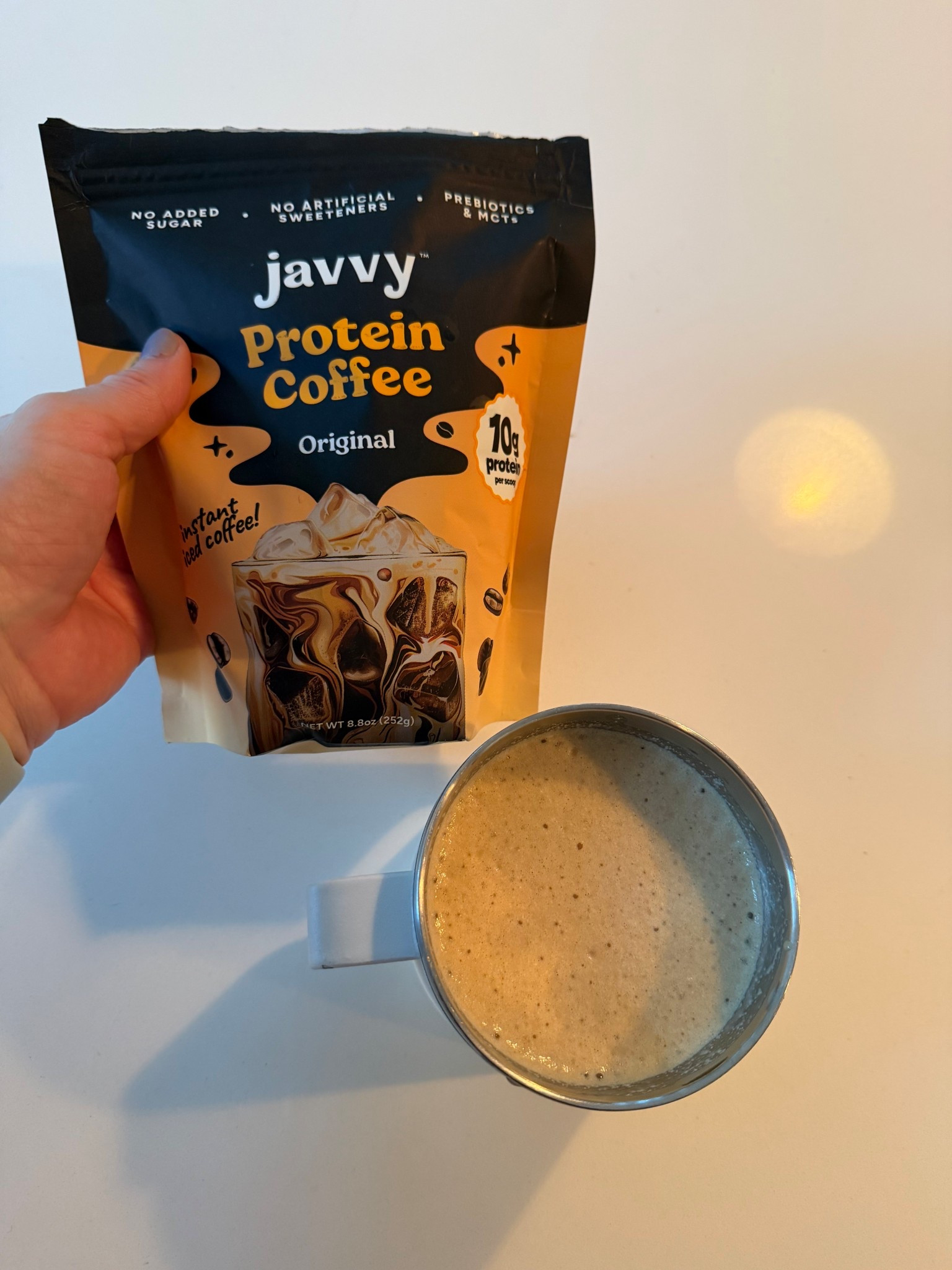 Protein coffee for when you need a boost AND a snack. 

I love the flavor in this. I just mix mine with milk and it’s such a quick way to get more than just coffee. Coffee lovers. Gilmore girls would have loved this. 

Busy mom. 

#LTKHome #LTKmomlife