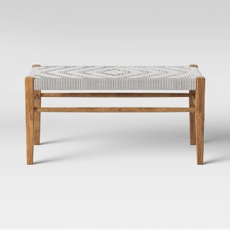 Lumarco Woven Bench Natural - Opalhouse&#8482; | Target