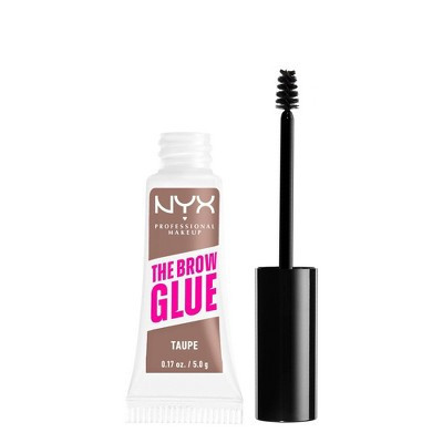 NYX Professional Makeup Brow Glue Eyebrow Gel - Taupe - 0.17oz | Target