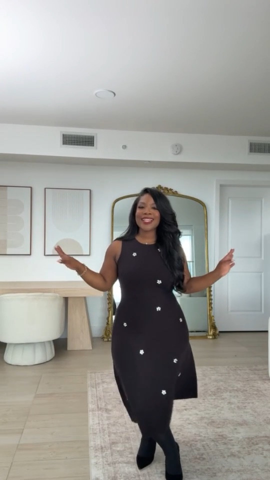 Classy NYE look✨ Can’t take my eyes off of this gorgeous embellished dress!! Such great quality 🙌🏾 

Curvy girl outfits, workwear, black dress, modest dress, holiday outfit, holiday party, work party, Walmart finds

Dress also comes in white! 

#LTKHoliday #LTKGiftGuide #LTKSeasonal