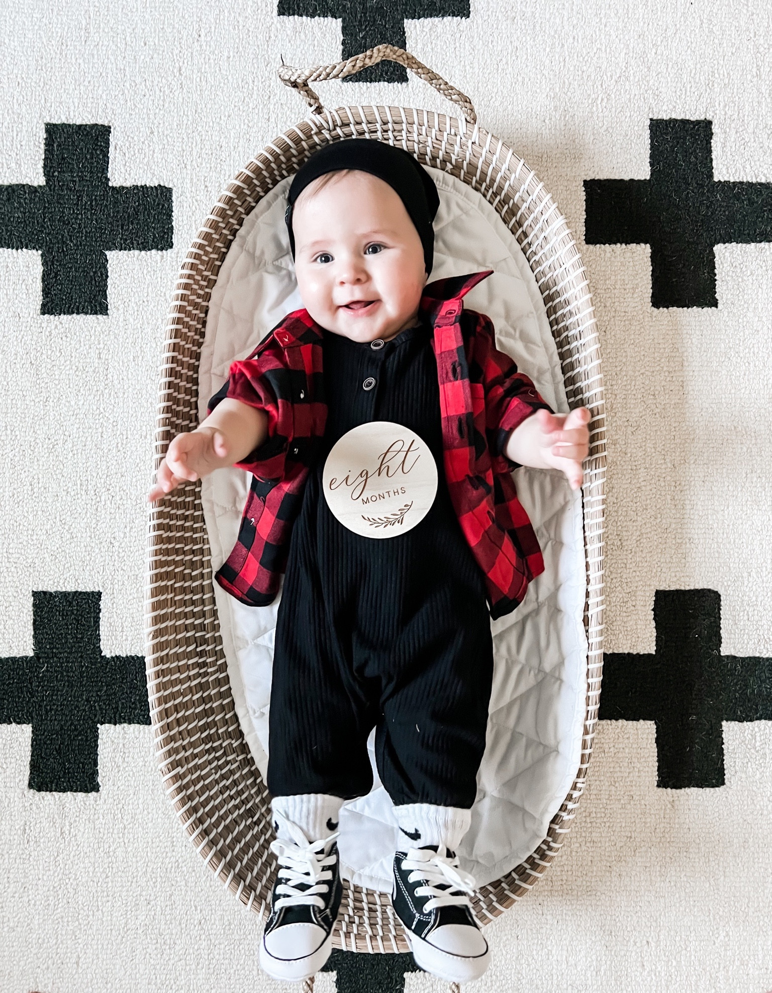 AJ milestone OOTD 🖤

#LTKbaby #LTKkids #LTKfamily