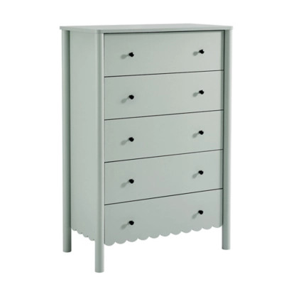 Modway Emmeline Scalloped 34" 5 Drawer Chest | Ashley Homestore