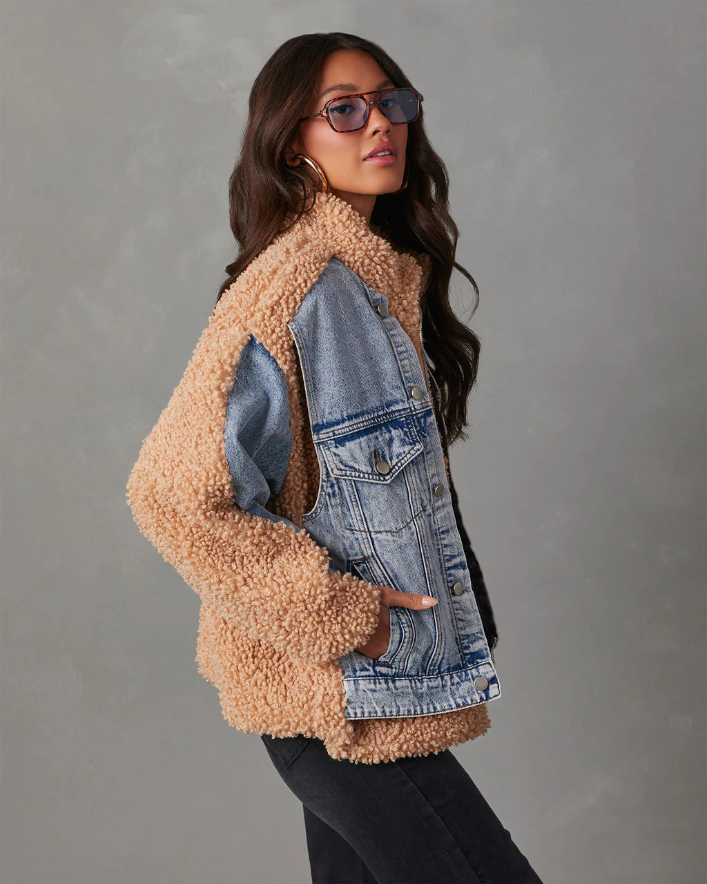 Hauser Denim Sherpa Jacket | VICI