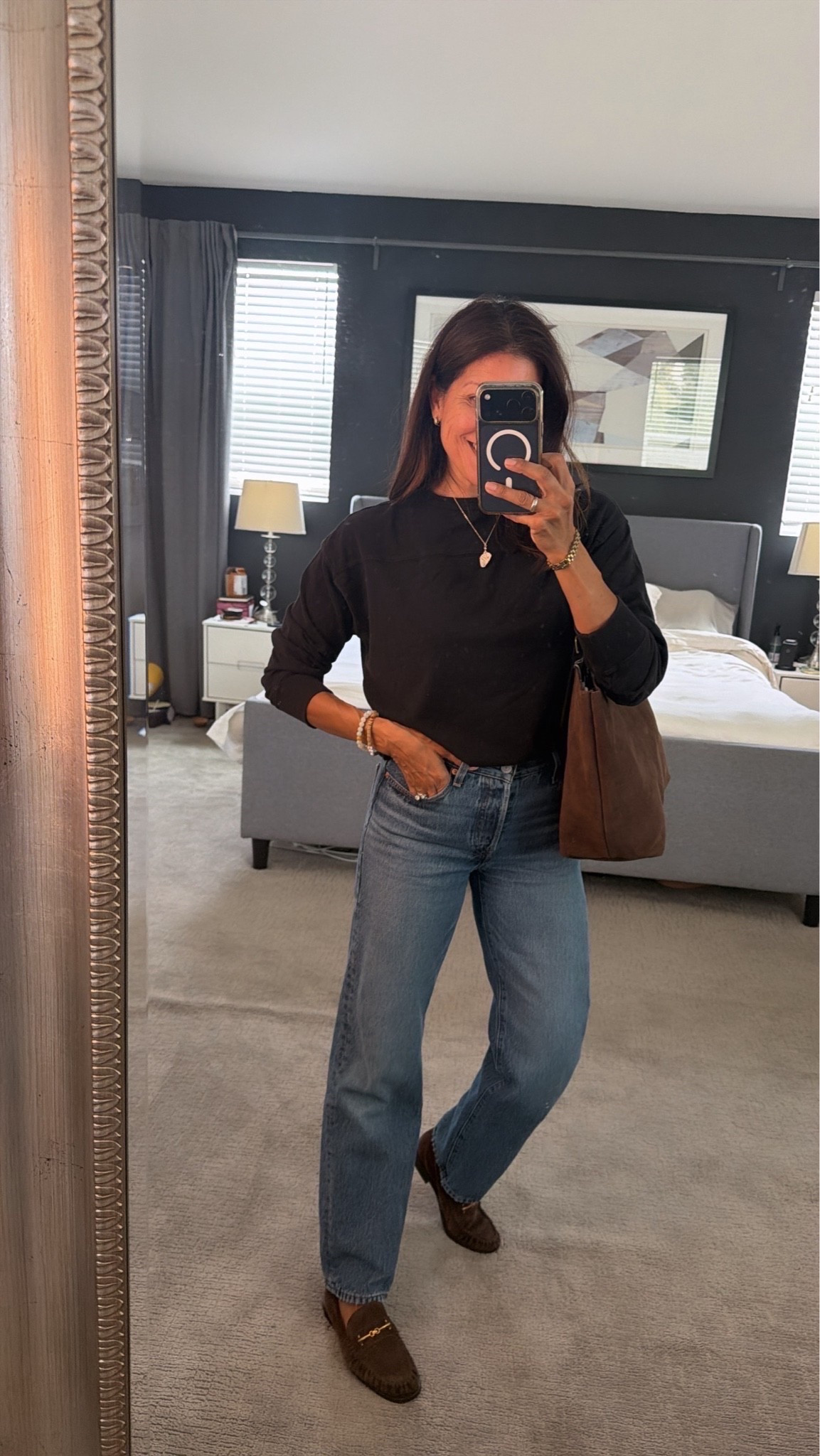 Casual long sleeve vintage tee @Target   Wearing xs 

Jeans @levi size 25 
Shoes tts

#LTKOver40 #LTKSeasonal #LTKPetite