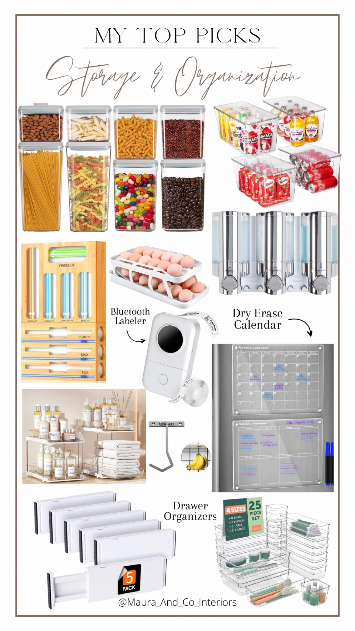 My favorites when it comes to utilizing storage! I love staying organized and clean! 
The shower dispensers are the BEST! I was constantly dropping my shampoo & conditioner bottles while trying to reach for them. This has helped with our shower clutter so much!

#LTKhome #LTKfindsunder50 #LTKfamily