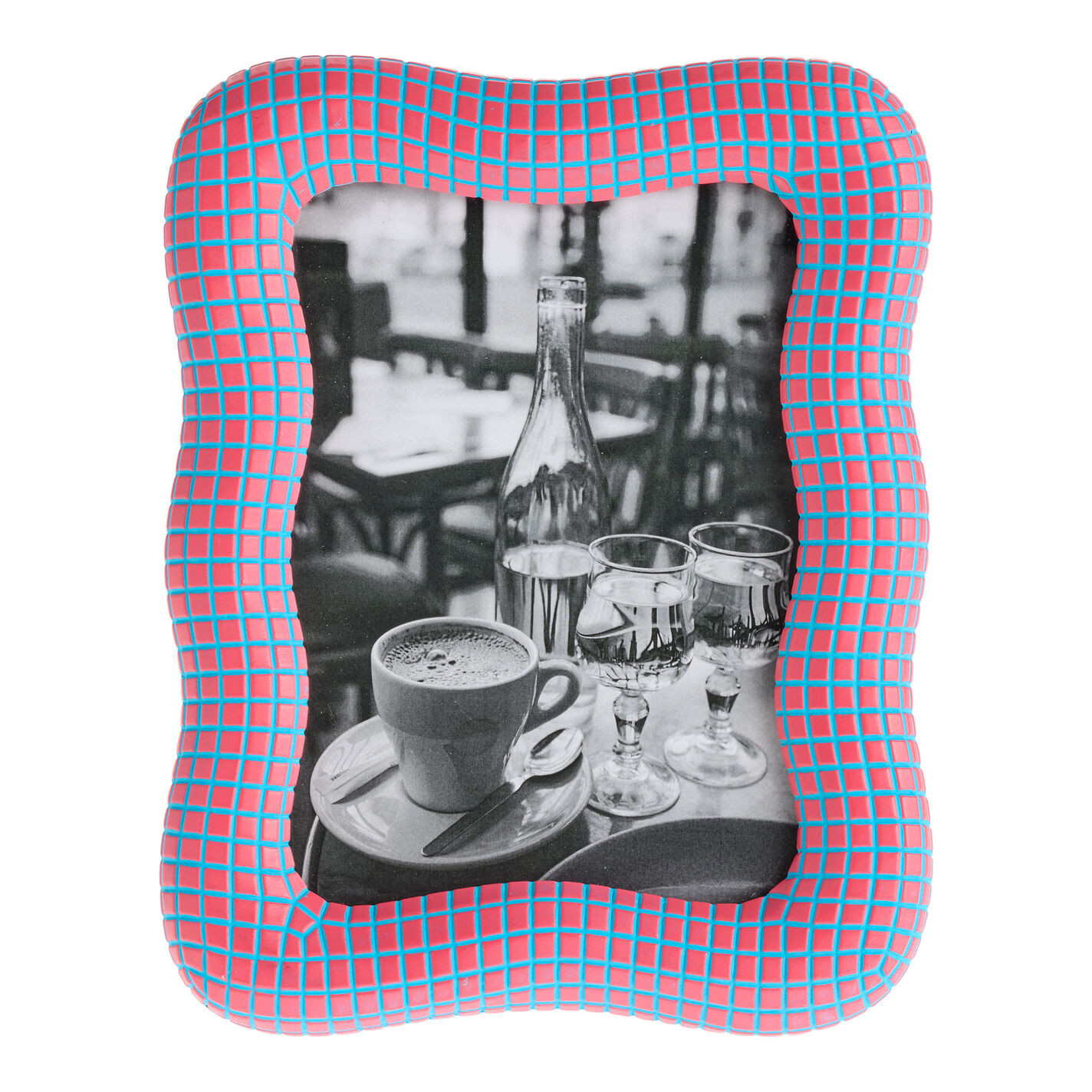 Resin Retro Color Grid Frame | World Market