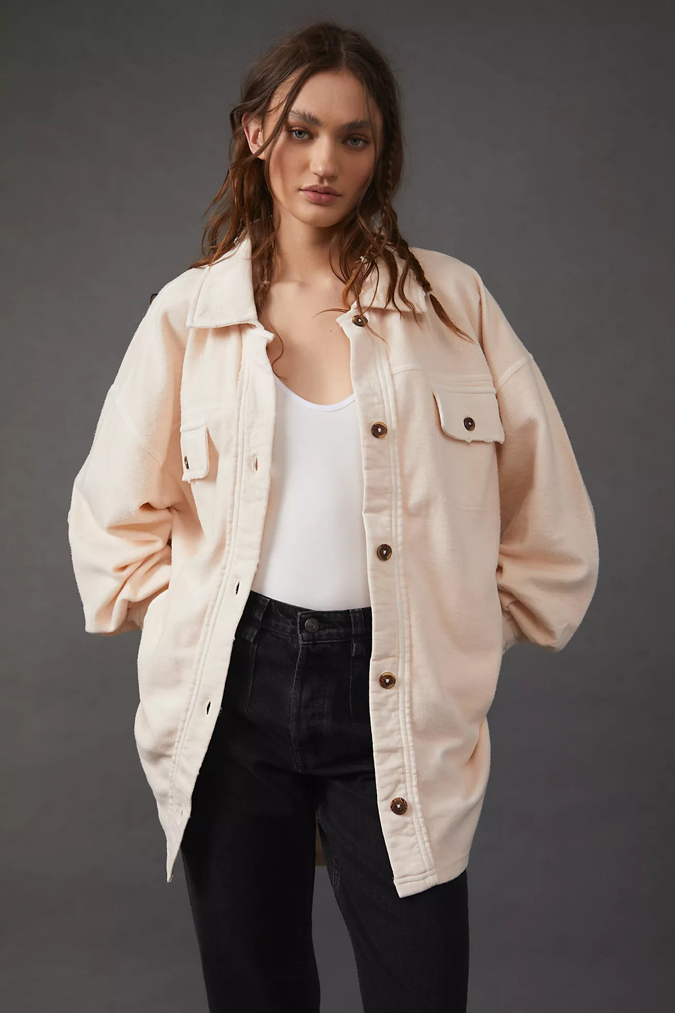 Oversized Ruby Shirt Jacket | Free People (Global - UK&FR Excluded)