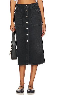 Citizens of Humanity Anouk Skirt in Stormy from Revolve.com | Revolve Clothing (Global)
