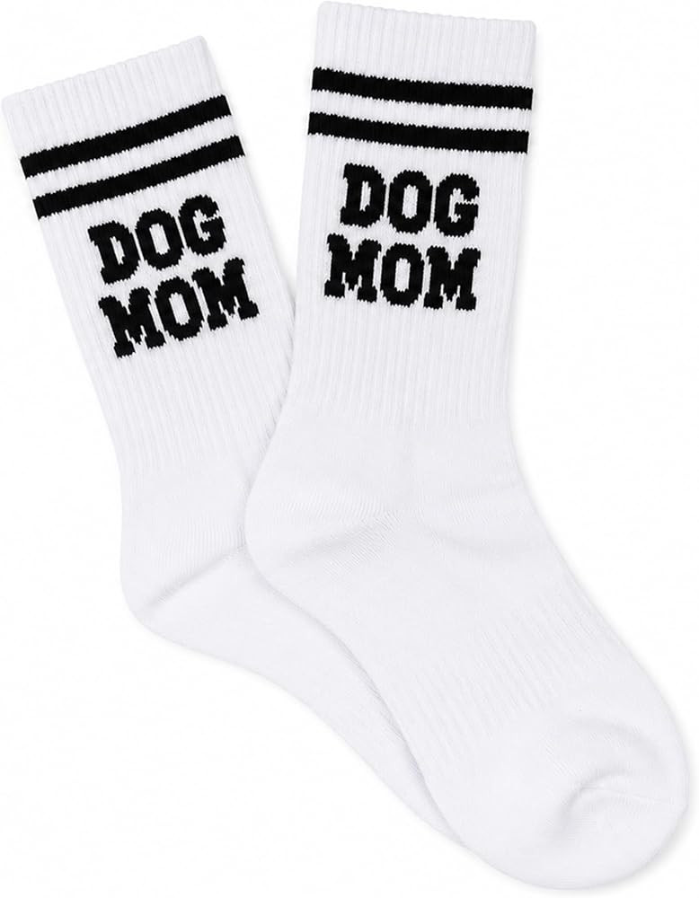 Dog Mom Socks for Women, Funny Dog Mom Gifts | Amazon (US)