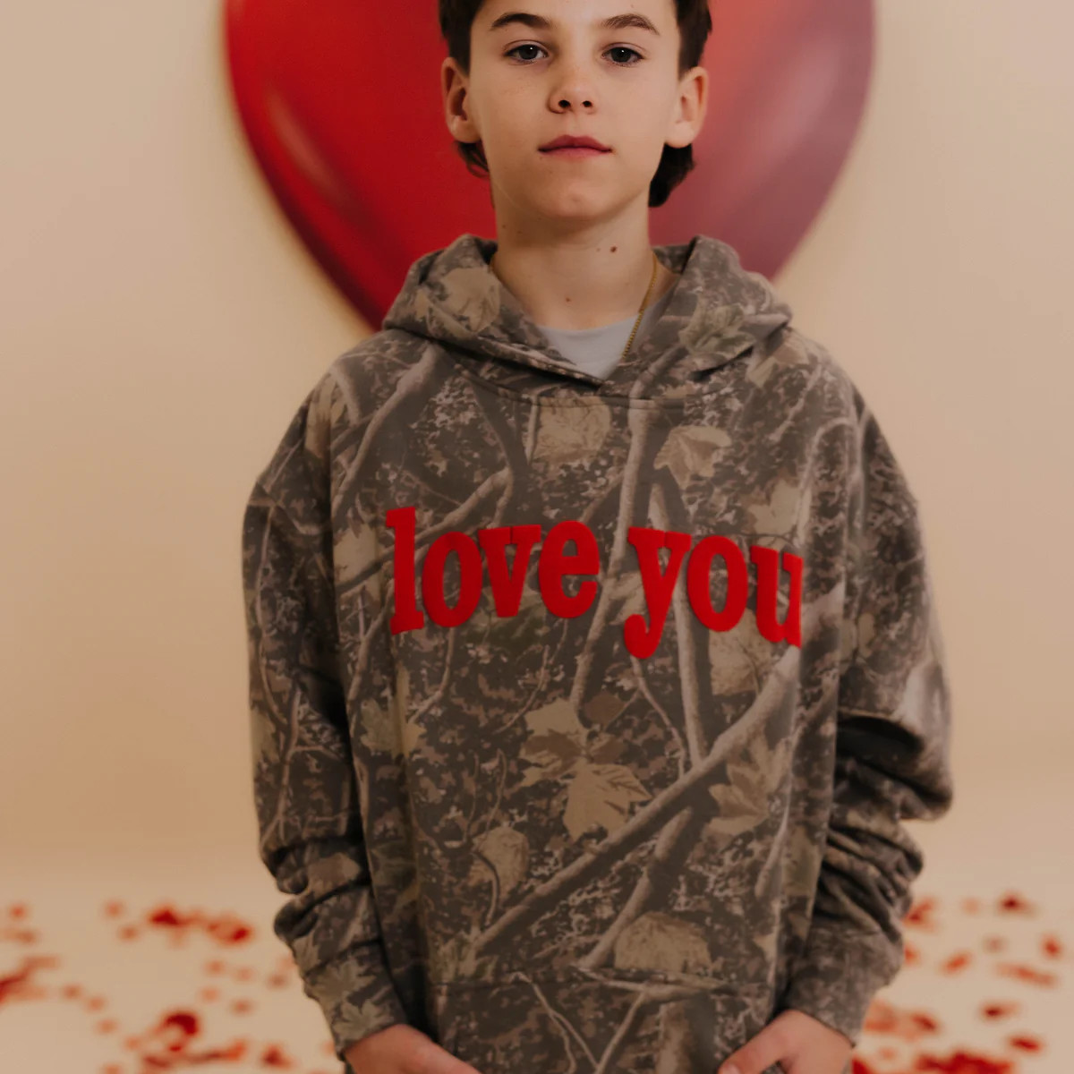 Camo Love You Sweatshirt - Youth | Staykation