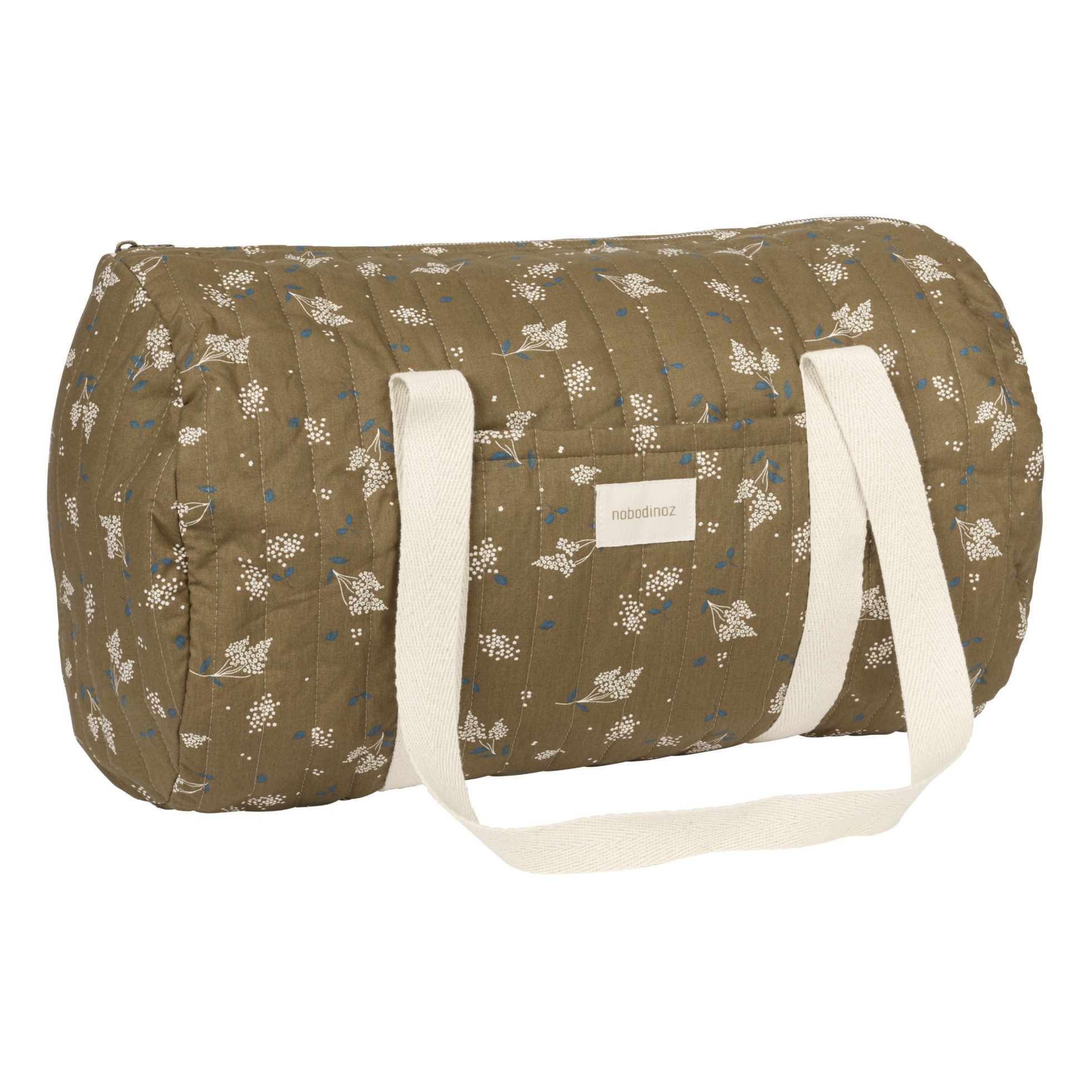 Nobodinoz - Sac week-end Stories en coton bio - Brun | Smallable | Smallable