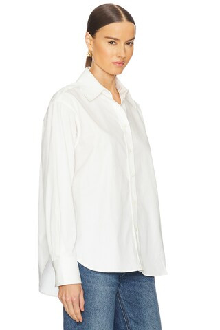 L'Academie by Marianna Aymeline Button Down Shirt in White from Revolve.com | Revolve Clothing (Global)