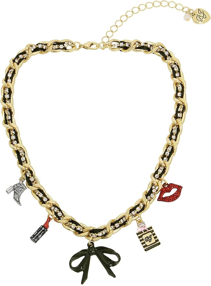 Betsey Johnson Womens Going All Out Necklace | Amazon (US)