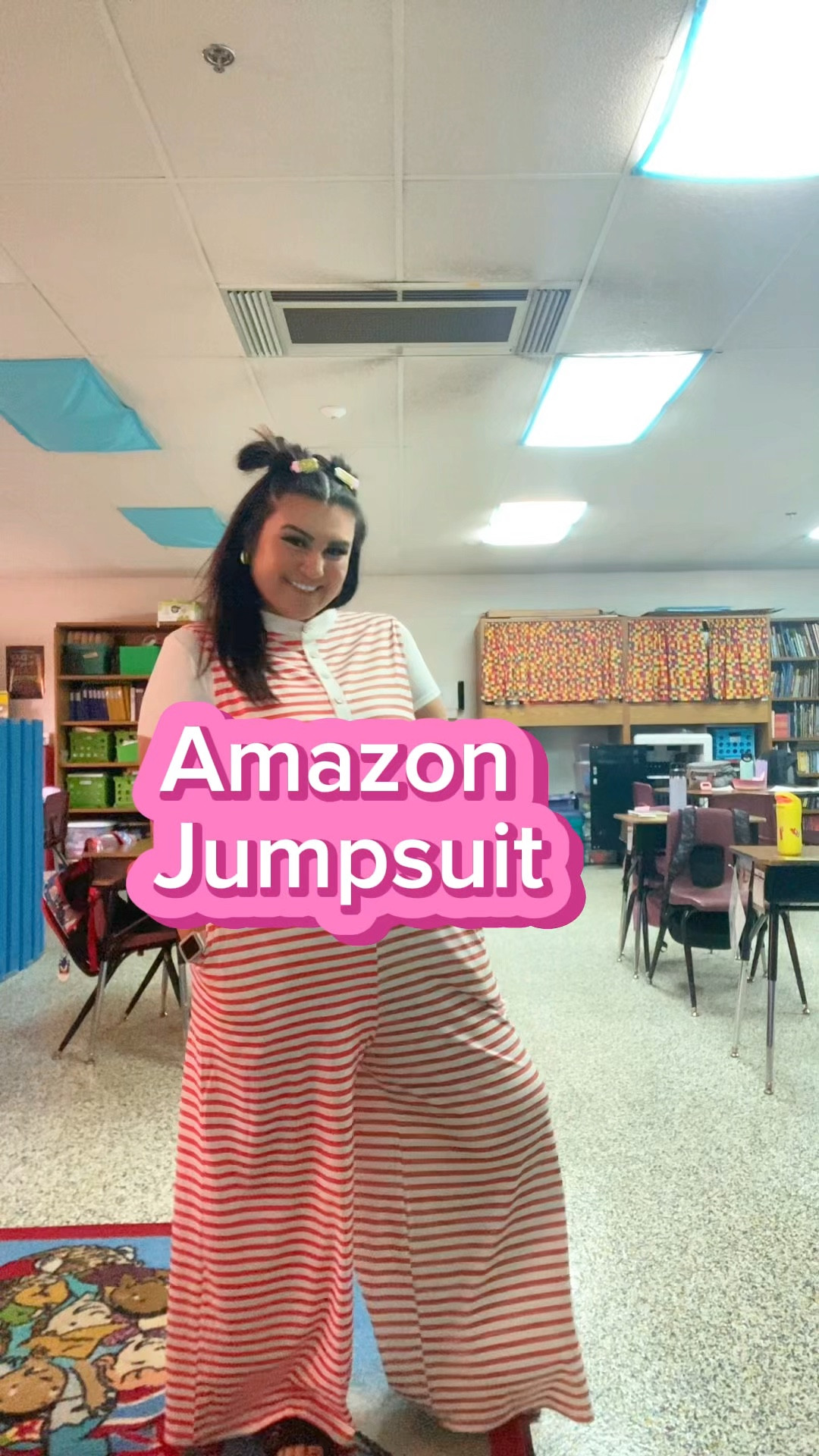 Amazon Jumpsuit also comes in another color. My platform sandals and pencil clips!! 

#LTKMidsize #LTKPlusSize #LTKVideo