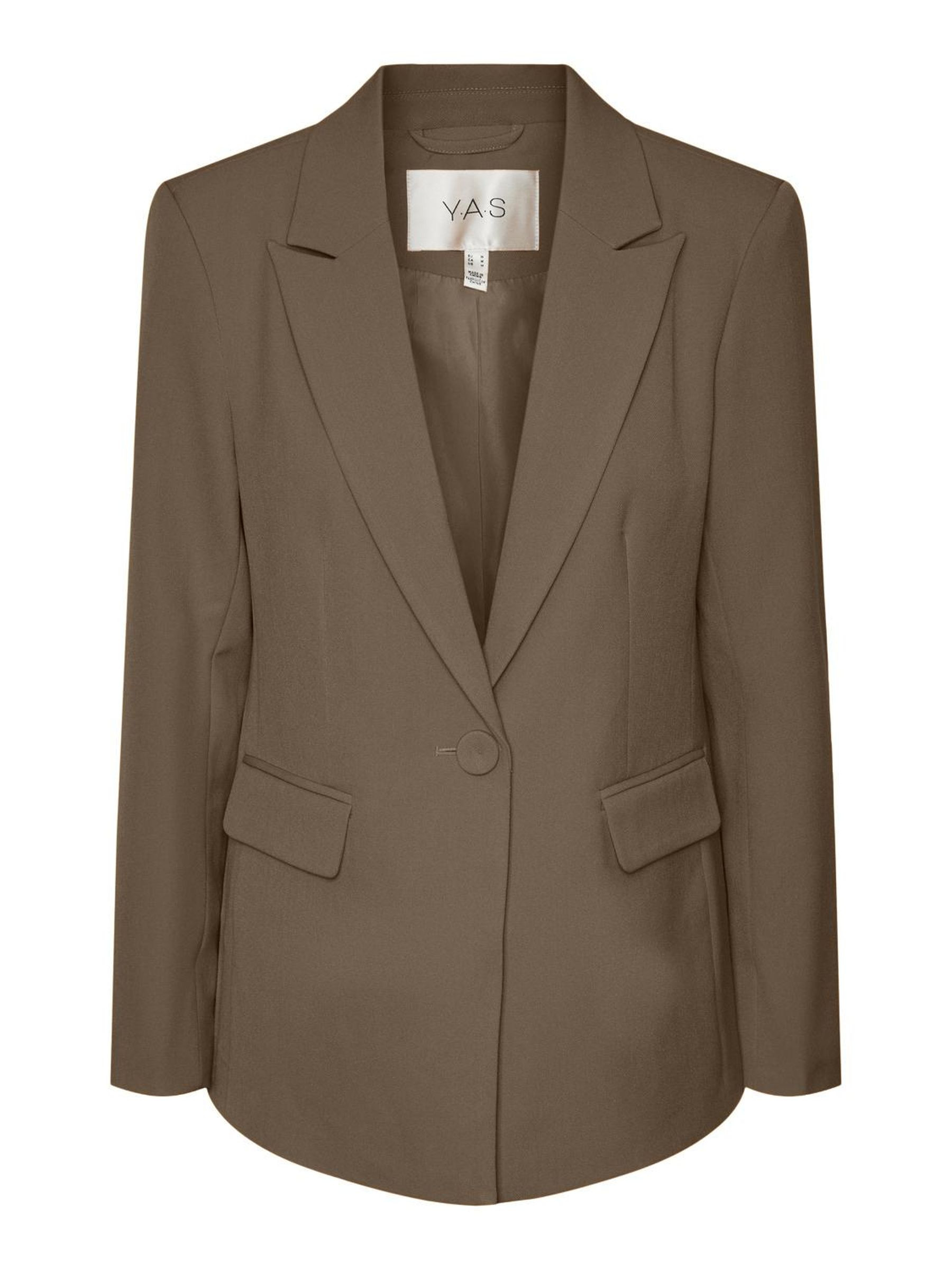 YASLIKKA BLAZER | Brown | Y.A.S® UK | Yas.com