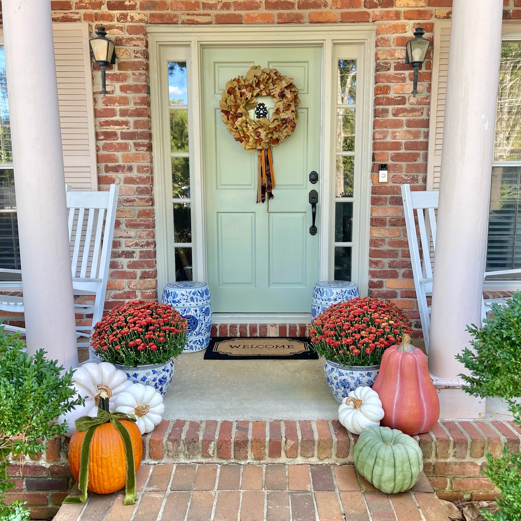 Fall front porch 🍁🍂🎃

#LTKSeasonal #LTKHalloween #LTKunder100