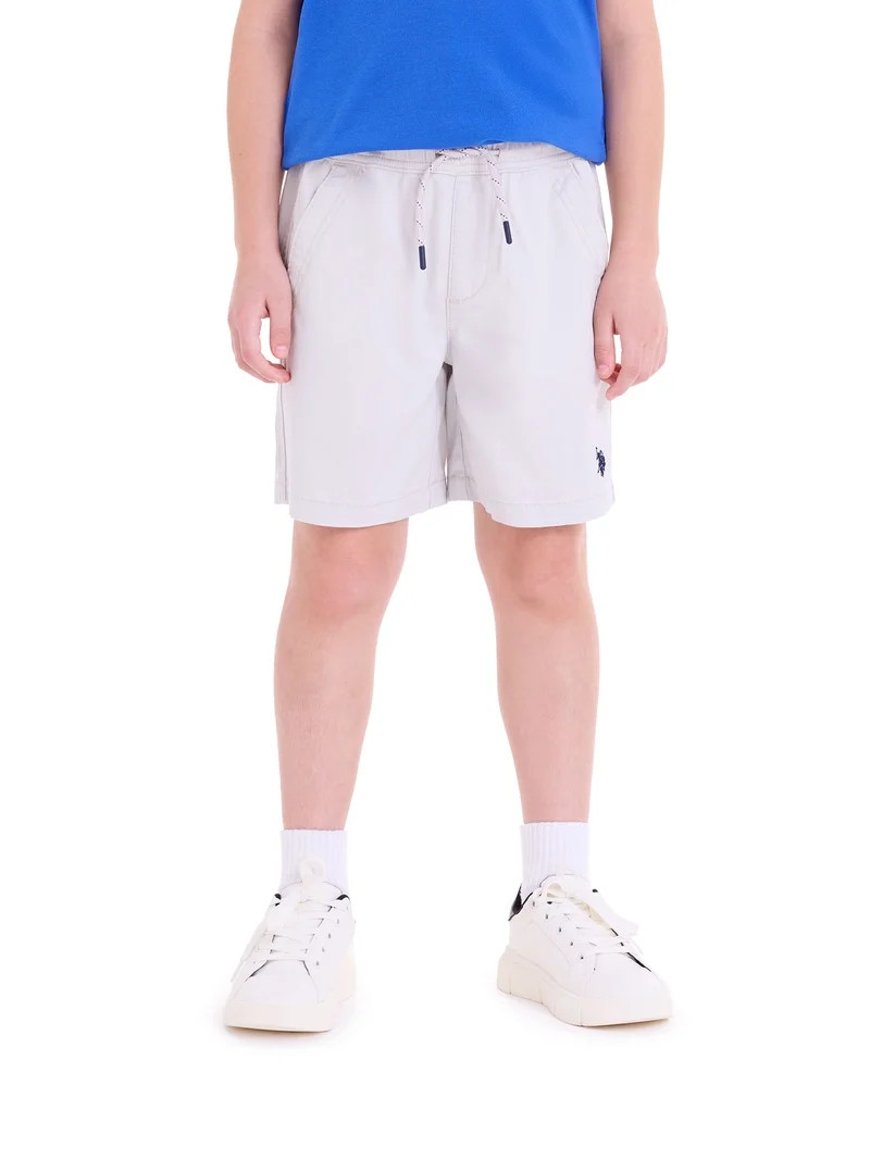 U.S. Polo Assn. Boys Pull-On Shorts, Sizes 4-18 | Walmart (US)