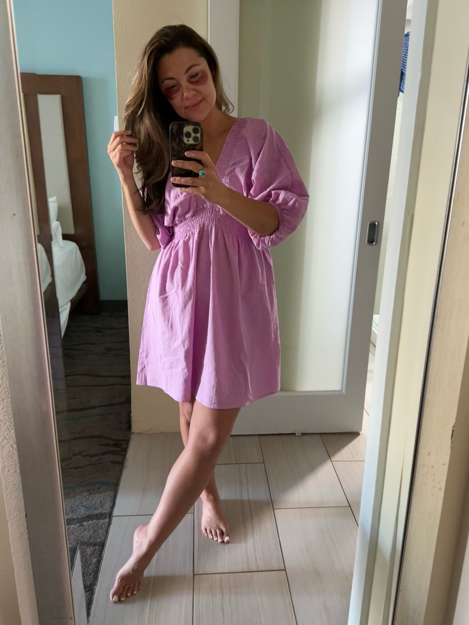 Is it pink? Is it purple? 

#amazon #coverup #summerdress #swim 

#LTKfindsunder50 #LTKswim