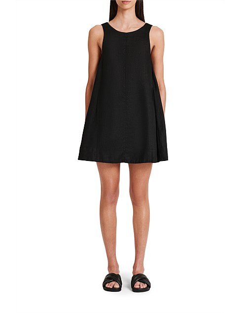 Nude Lucy Nemi Linen Mini Dress | David Jones | David Jones (Australia & New Zealand)