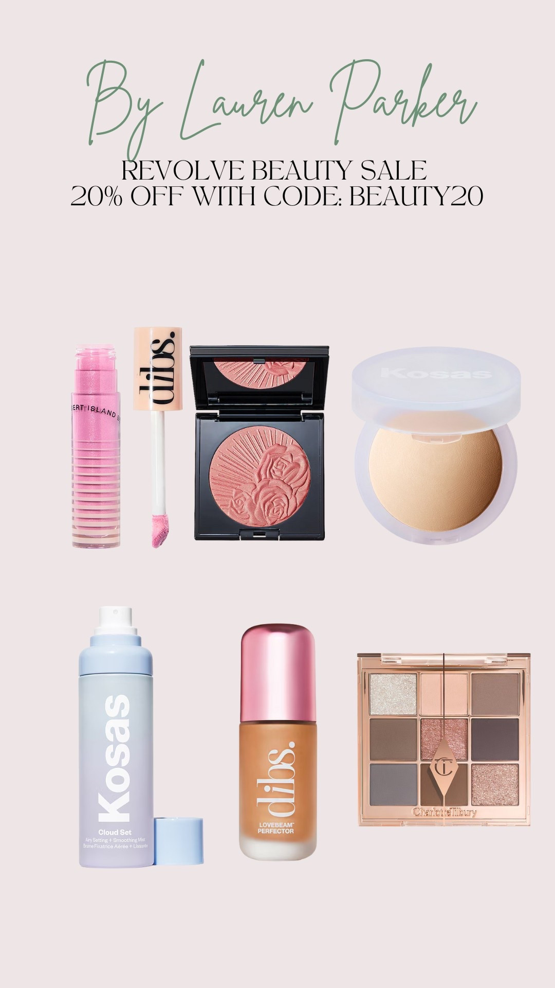 Revolve beauty sale favorites! Code: beauty20

#LTKBeauty #LTKSaleAlert